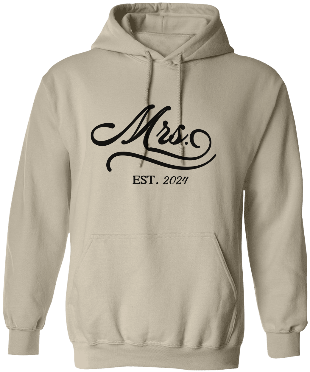 Personalized | Mr. & Mrs. | Hooded Sweatshirt