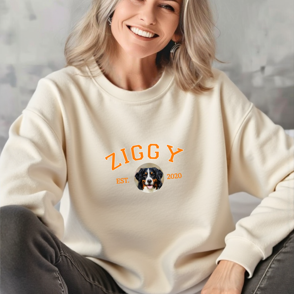 Personalized Dog & Cat Mom or Dad - Sweatshirt