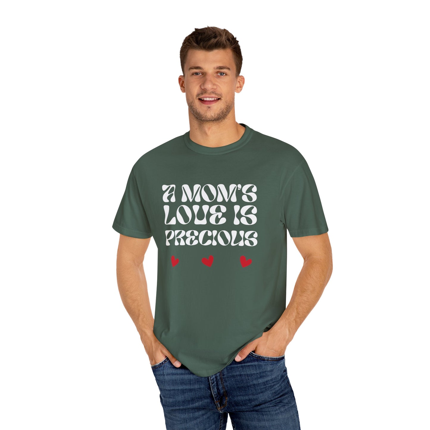A Mom's Love Is Precious | Inflated Text | T-shirt