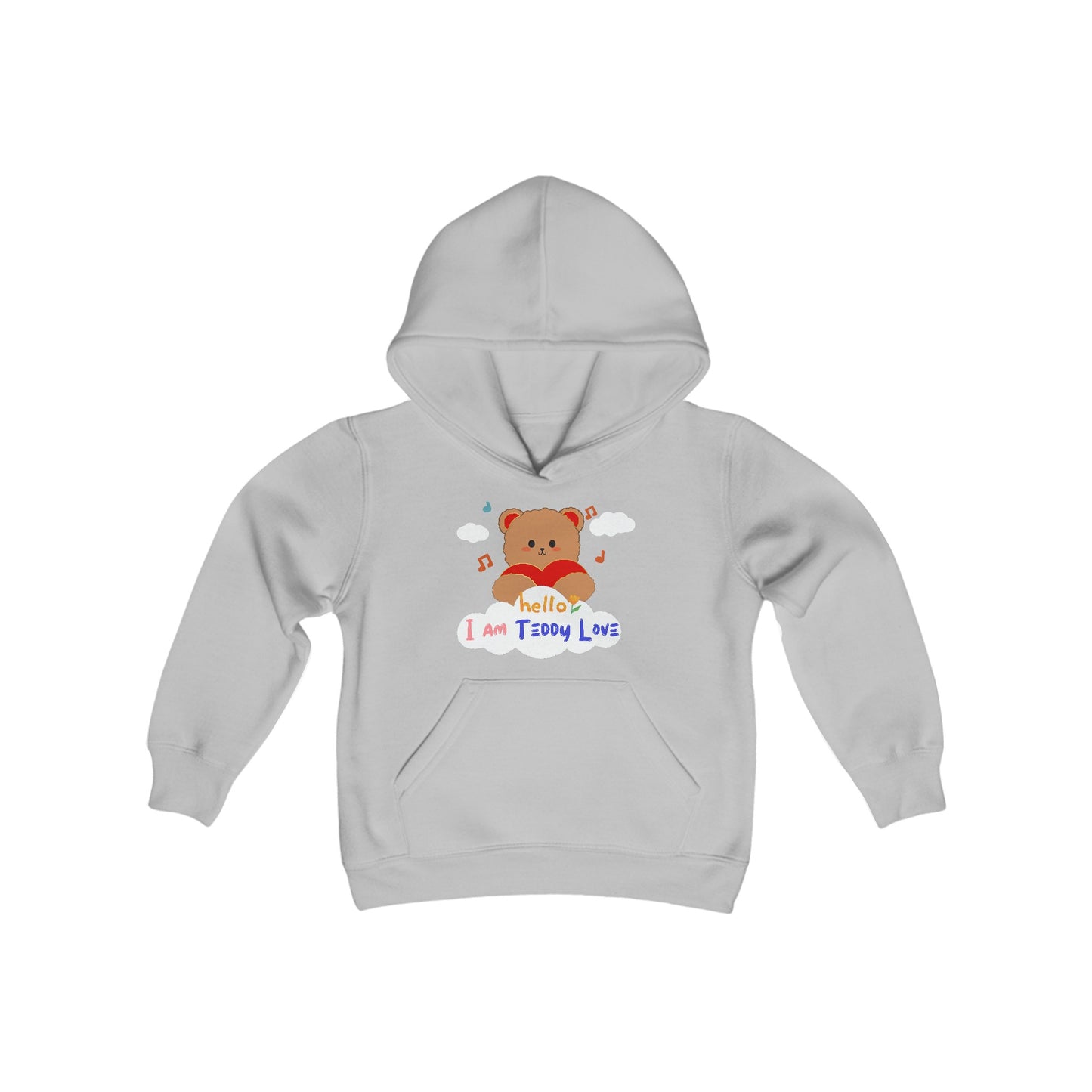 I am Teddy Love -Youth Hoodie