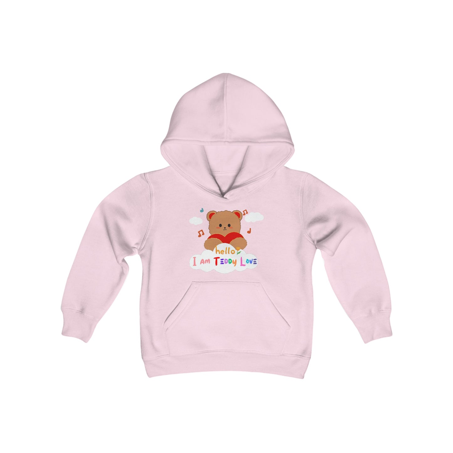 I am Teddy Love -Youth Hoodie