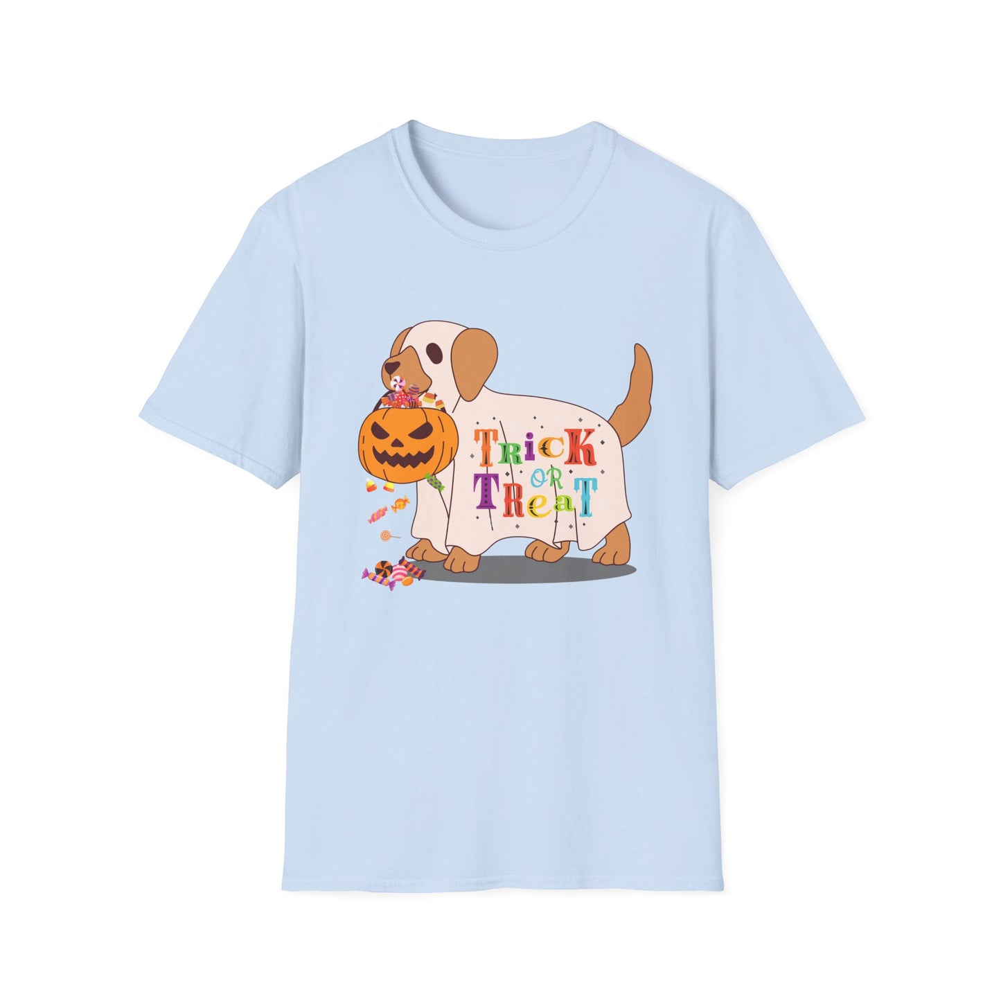 Halloween Dog Trick Or Treat - T-Shirt