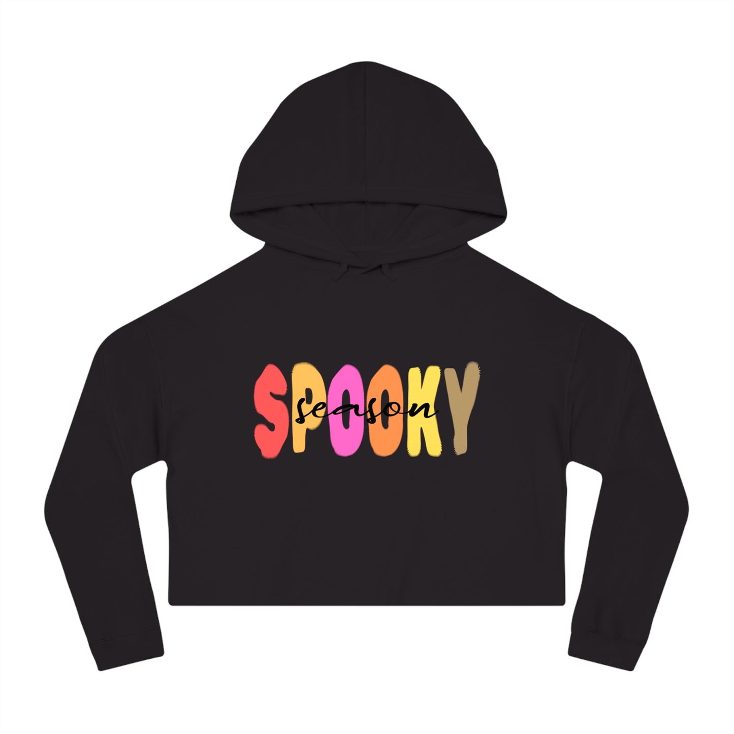 Halloween - Spooky Season - Cropped Hoodie Sweatshirt