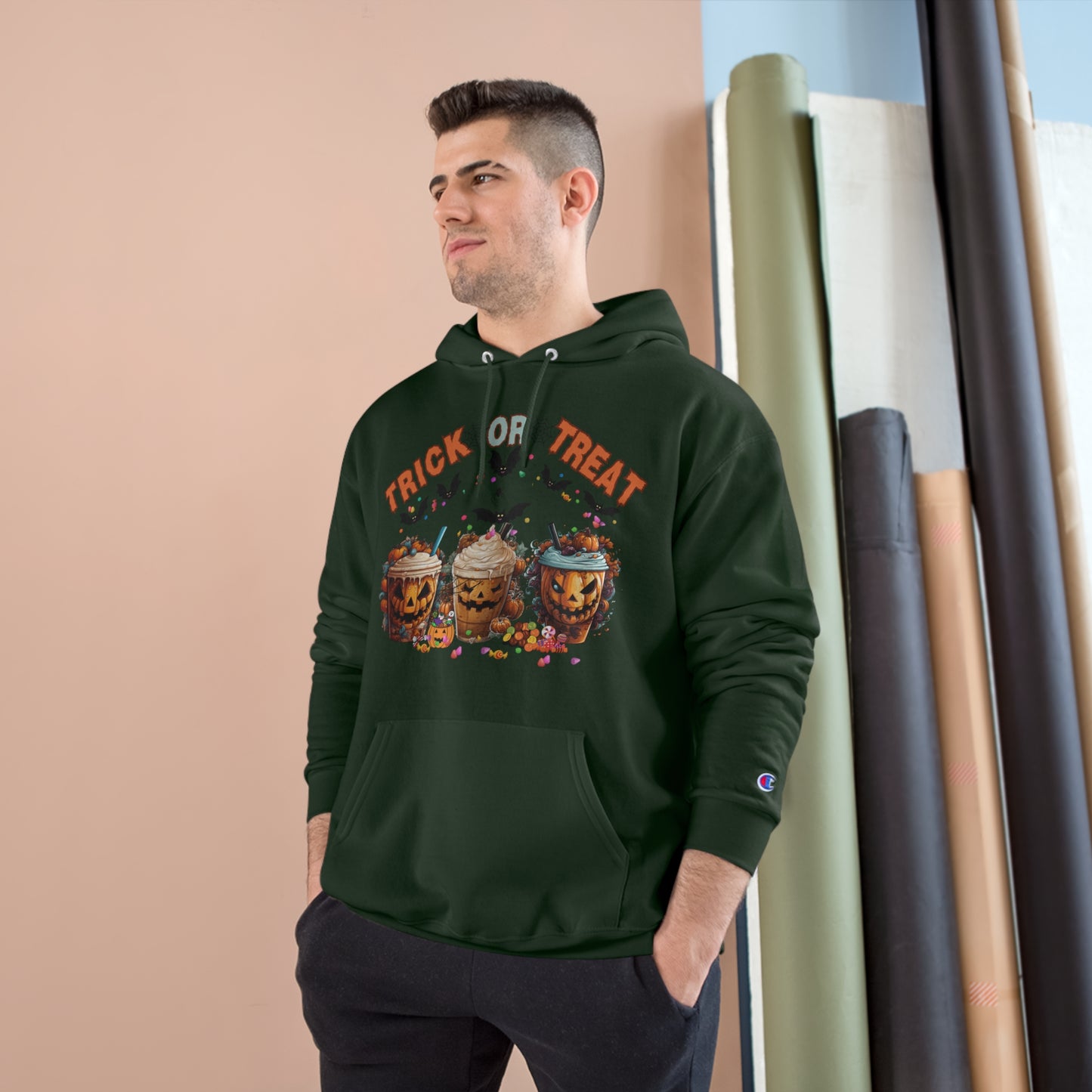 Halloween | Trick or Treat |Champion Hoodie