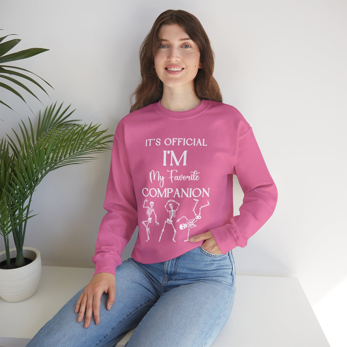 Halloween | It's Official I'm My Favorite Companion | Sweatshirt