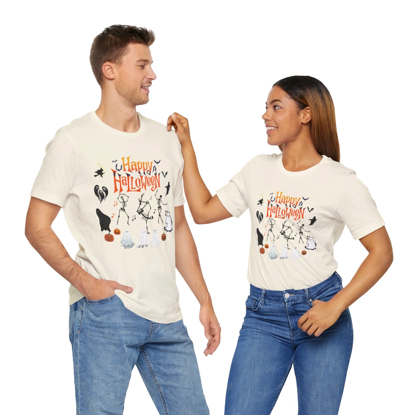 Halloween - Dancing Ghost - Unisex Tee