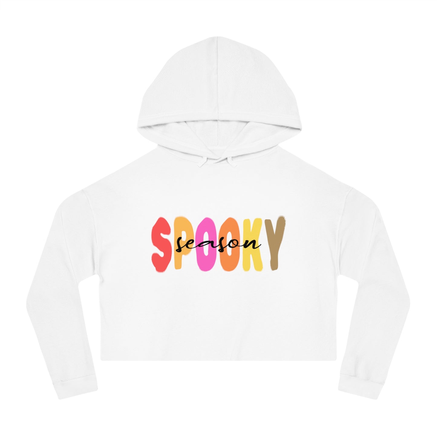 Halloween - Spooky Season - Cropped Hoodie Sweatshirt
