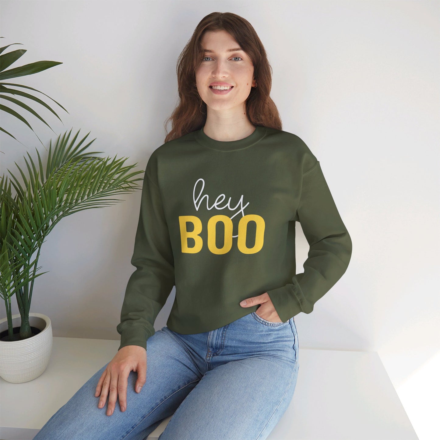 Halloween Hey Boo Sweatshirt