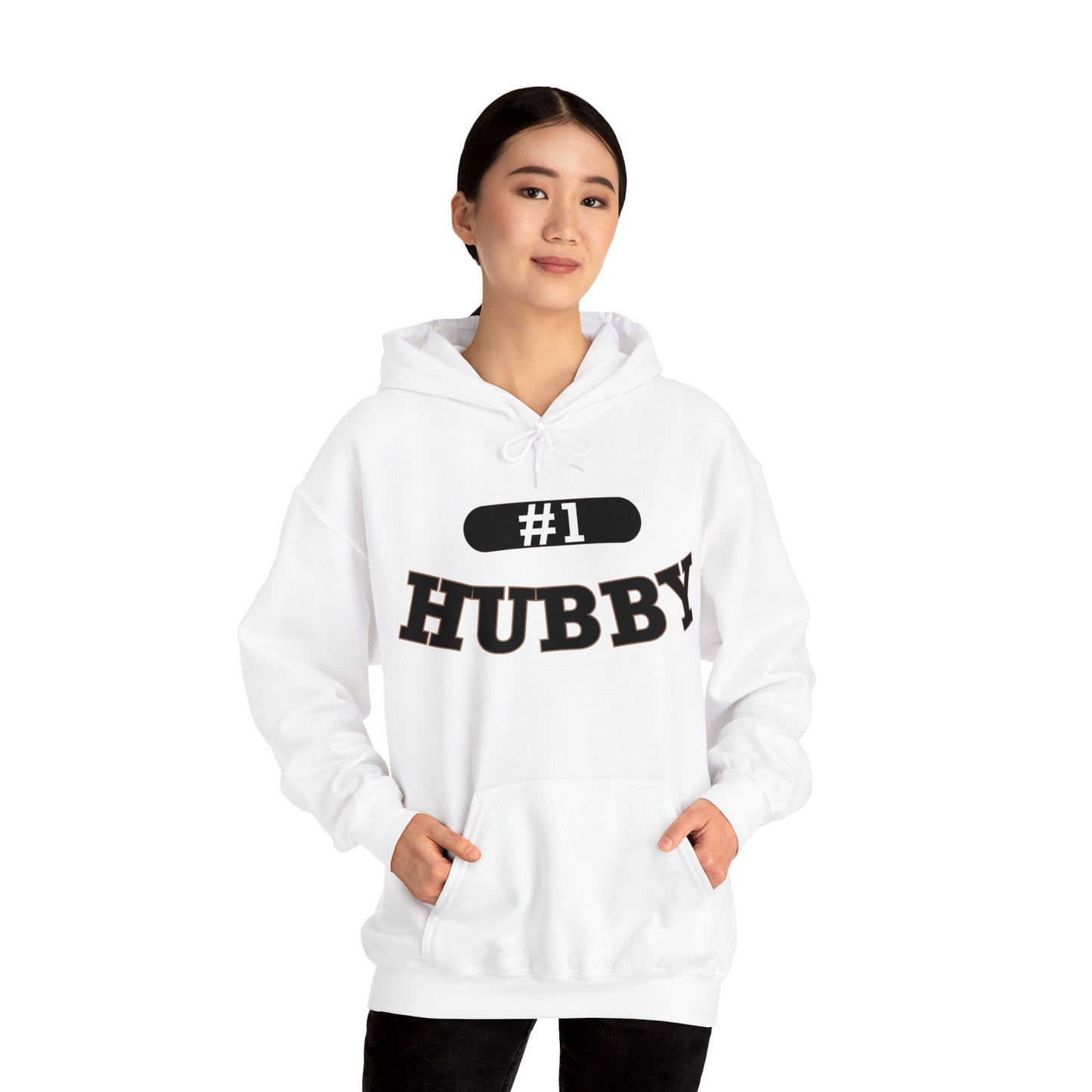 #1 Hubby - Hooded Sweatshirt