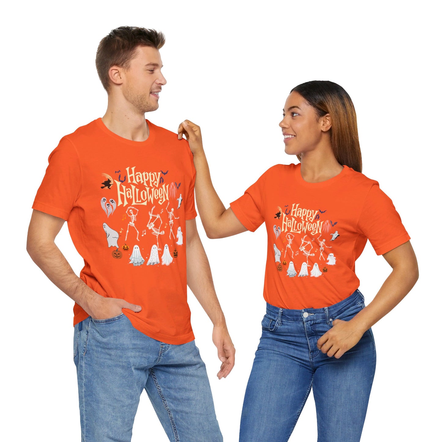 Halloween - Dancing Ghost - Unisex Tee