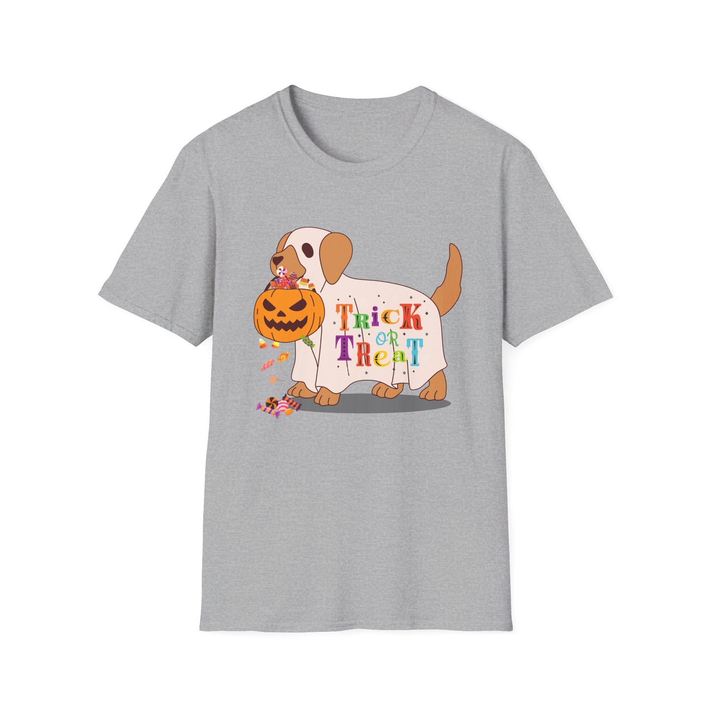 Halloween Dog Trick Or Treat - T-Shirt