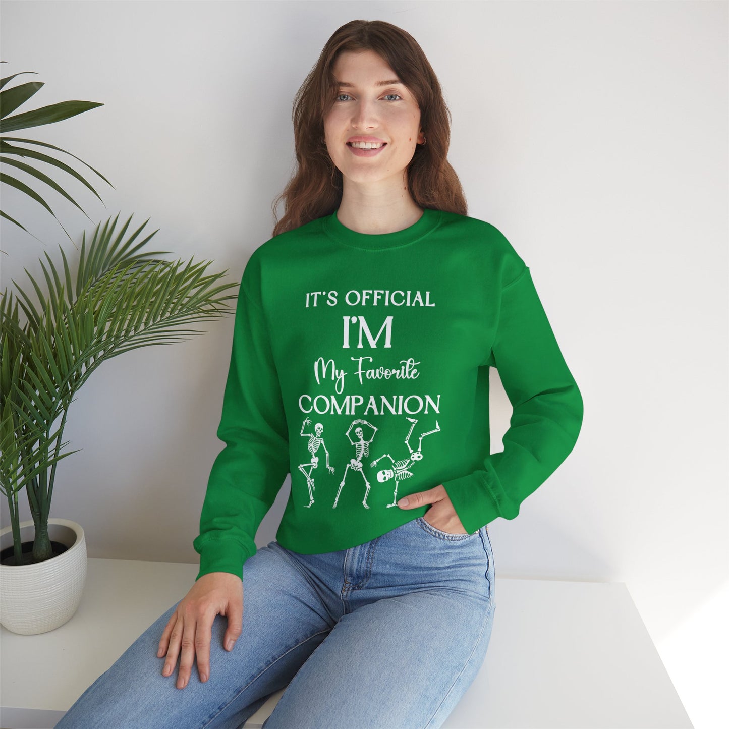 Halloween | It's Official I'm My Favorite Companion | Sweatshirt