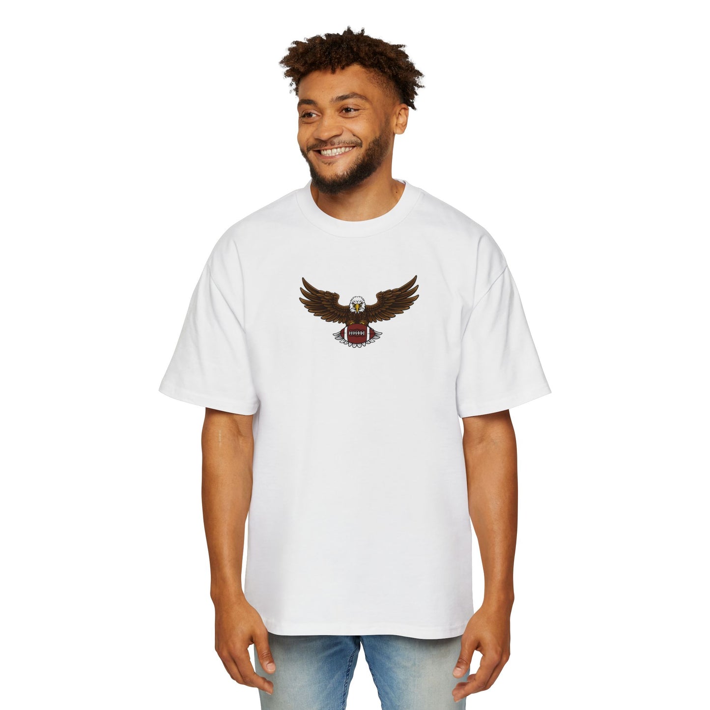 Football Champions Philadelphia Men's Heavy Oversized T-Shirt