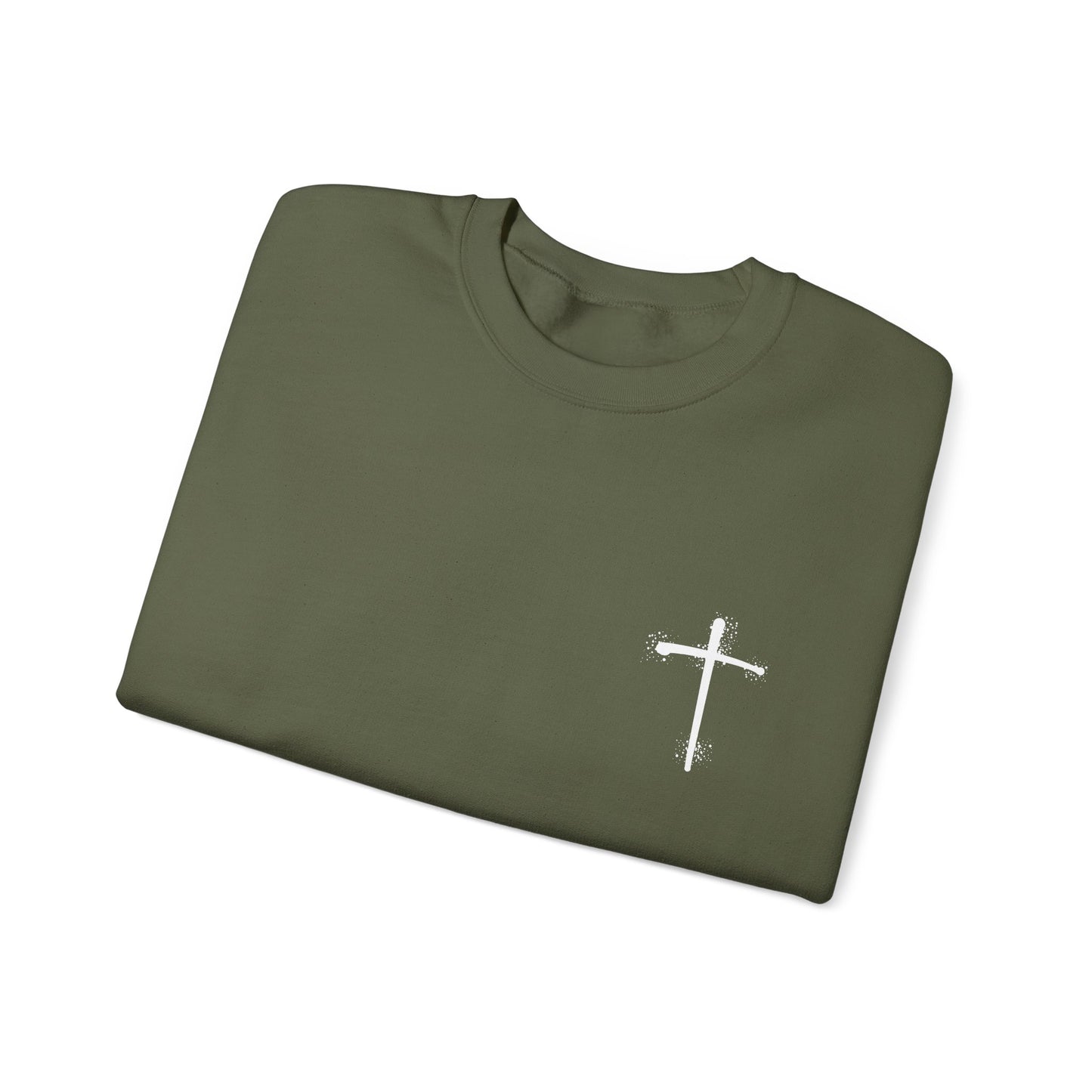 Have Faith | Lo, I'm With You | Inspirational | Sweatshirt (Back & Front Print)