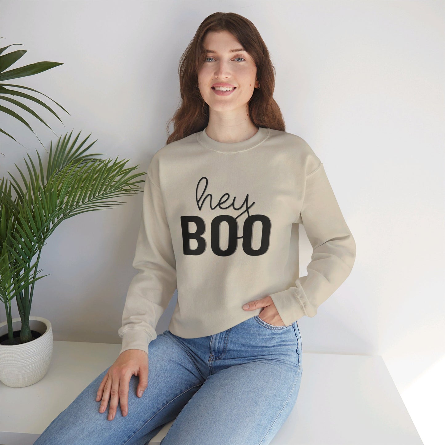Halloween Hey Boo Sweatshirt