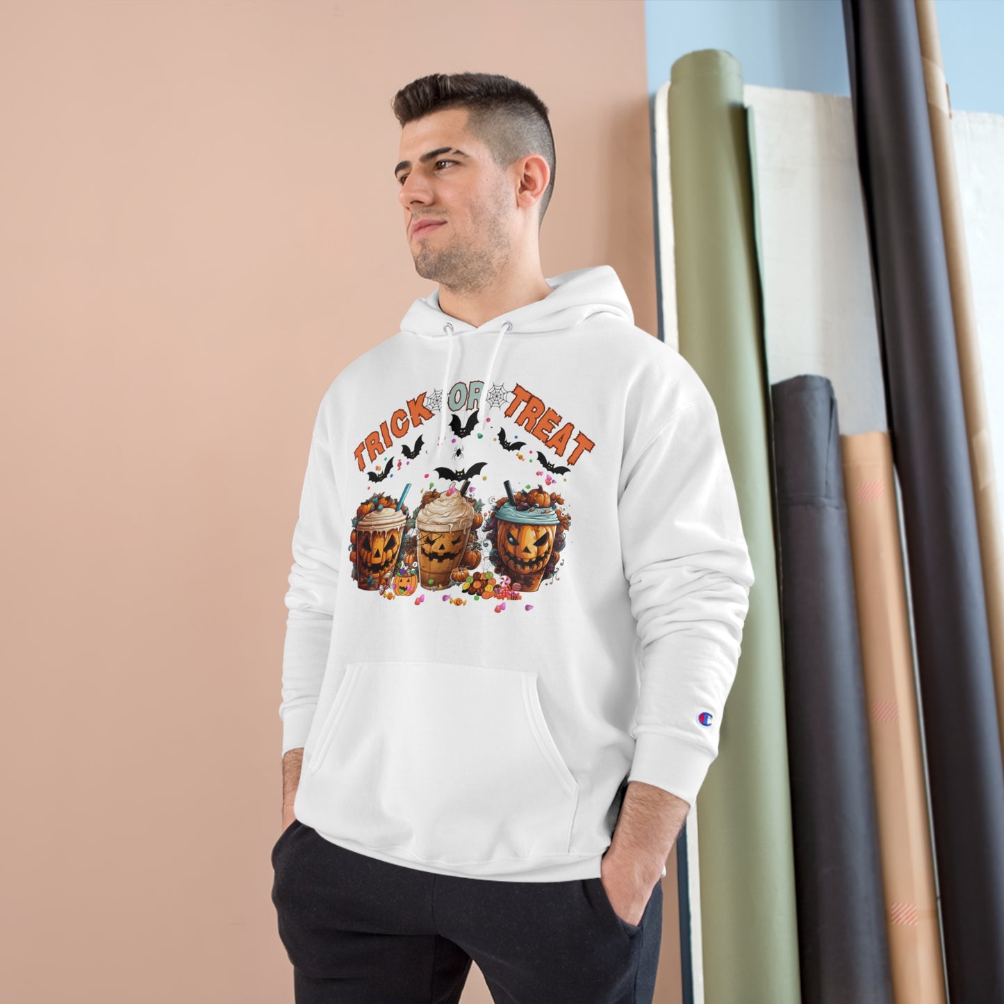 Halloween | Trick or Treat |Champion Hoodie