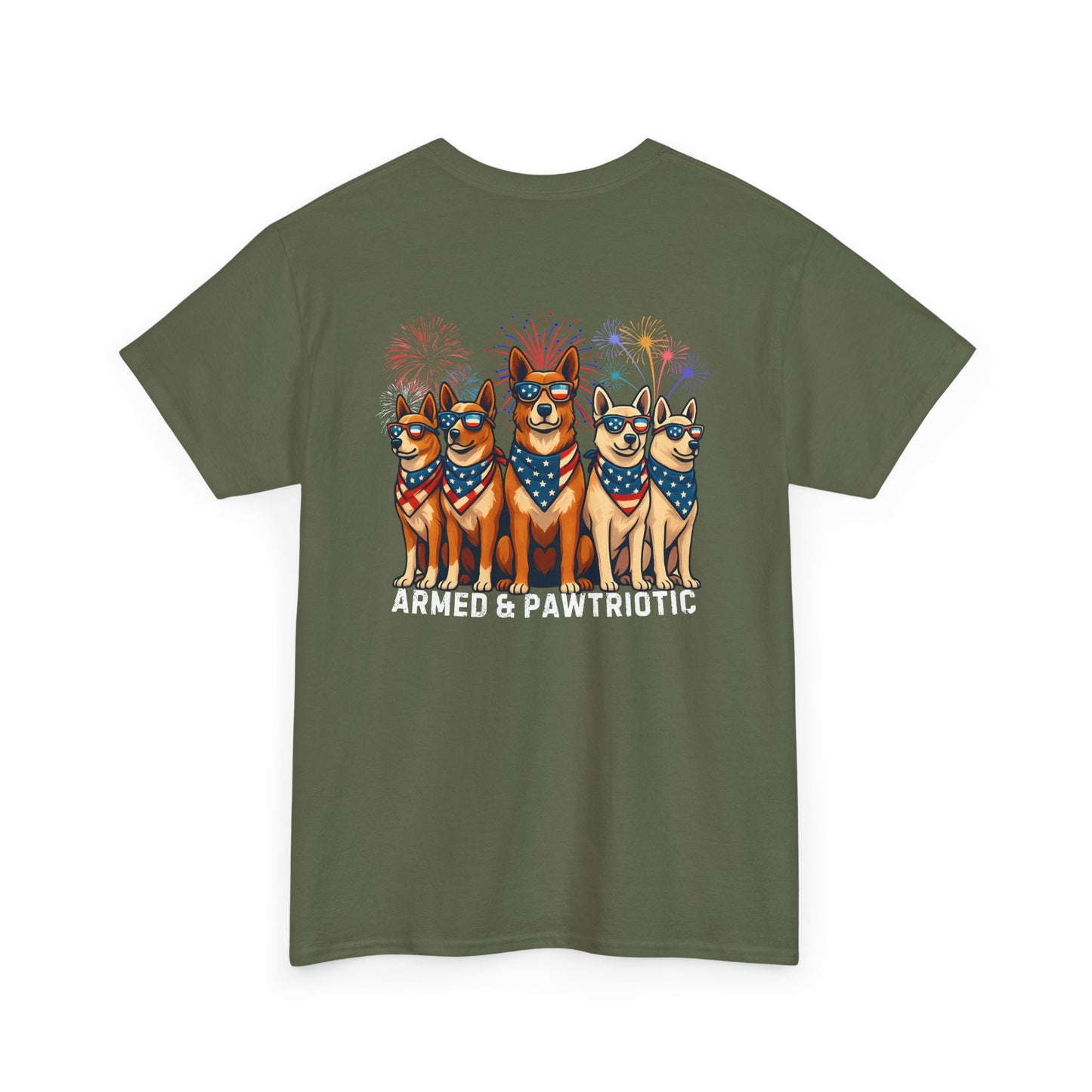 4th Of July | Don't Worry America| We Got Your Back| Dog | T-Shirt