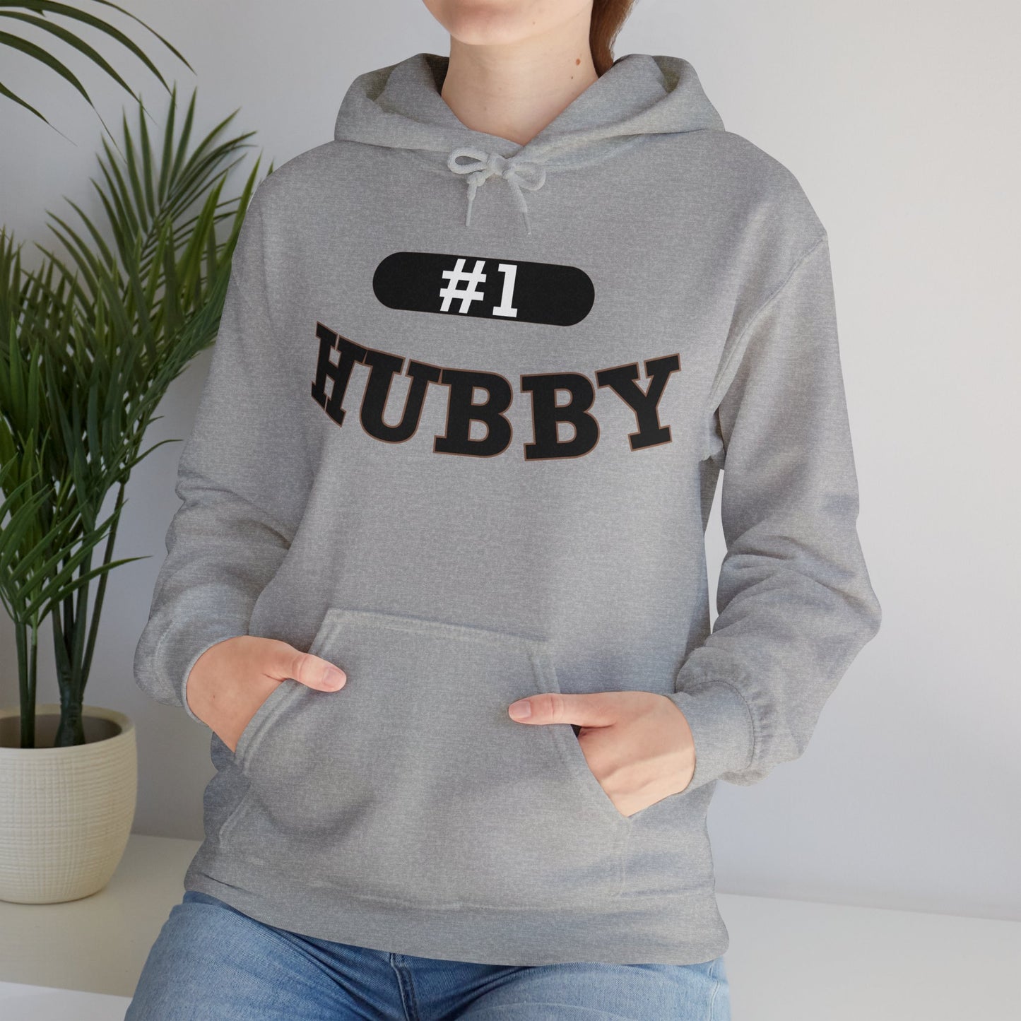 #1 Hubby - Hooded Sweatshirt