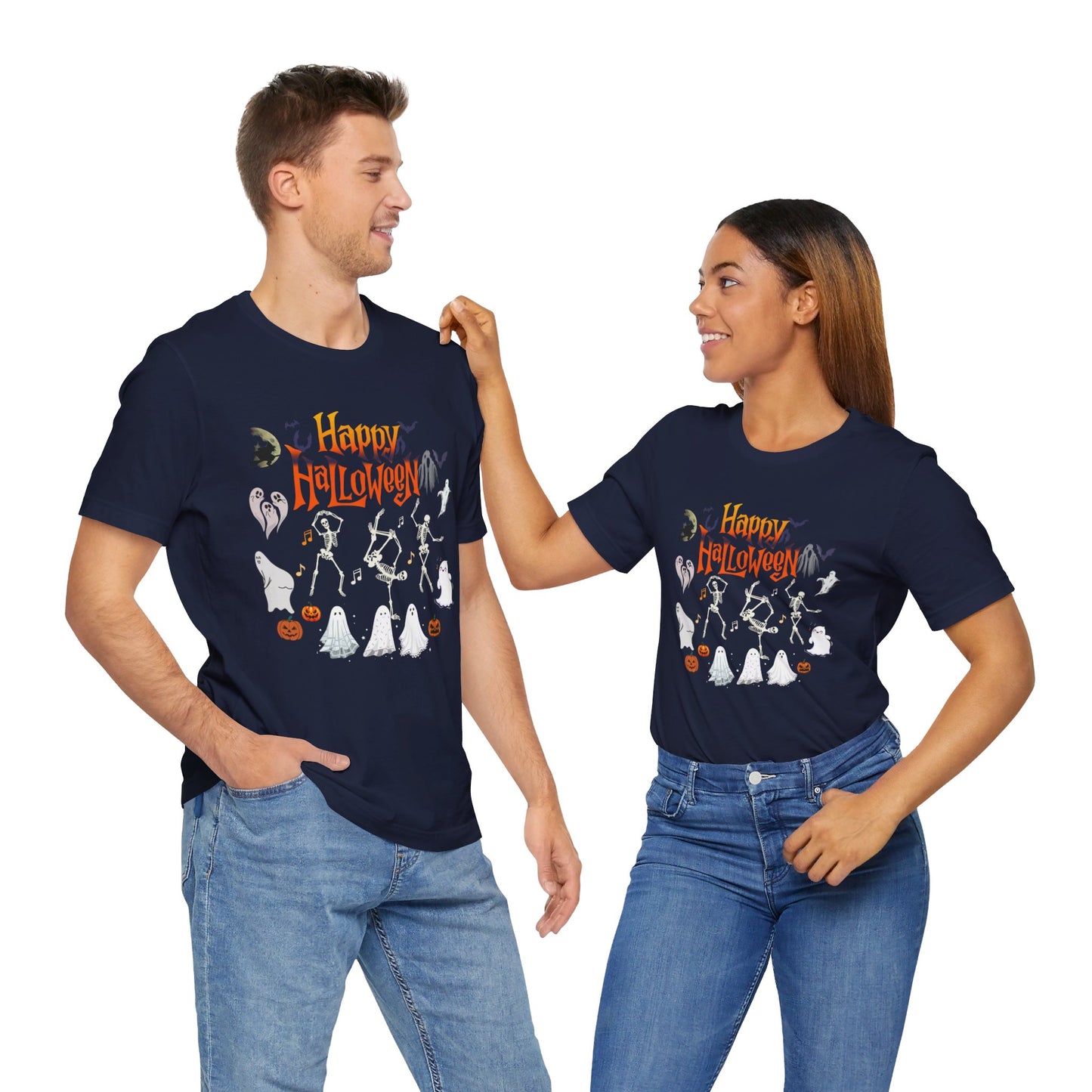 Halloween - Dancing Ghost - Unisex Tee
