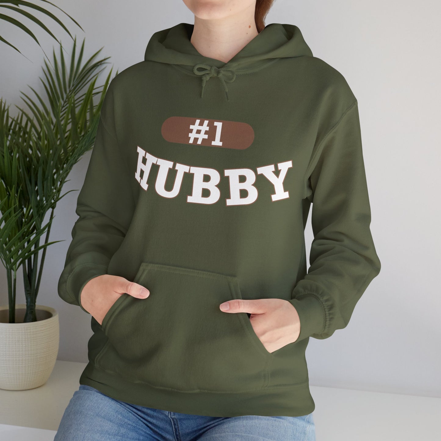#1 Hubby - Hooded Sweatshirt