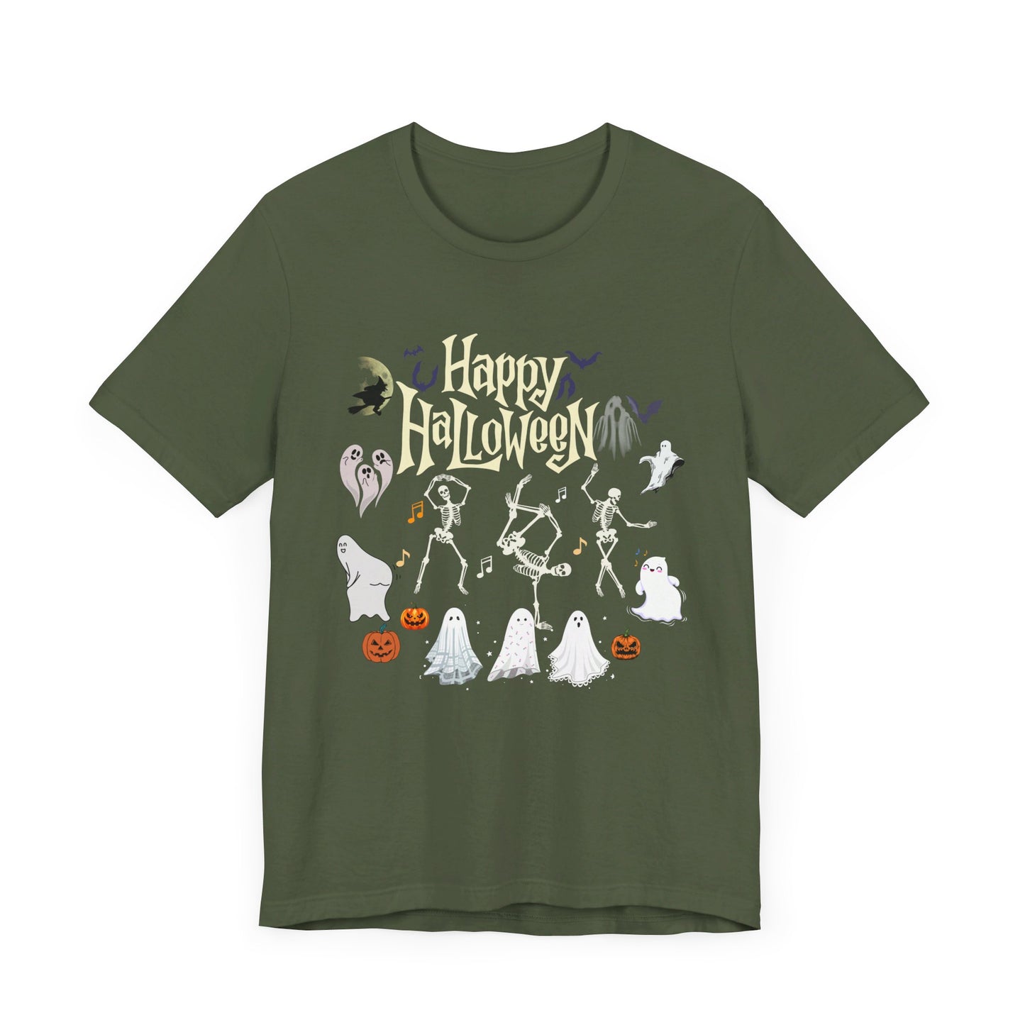 Halloween - Dancing Ghost - Unisex Tee