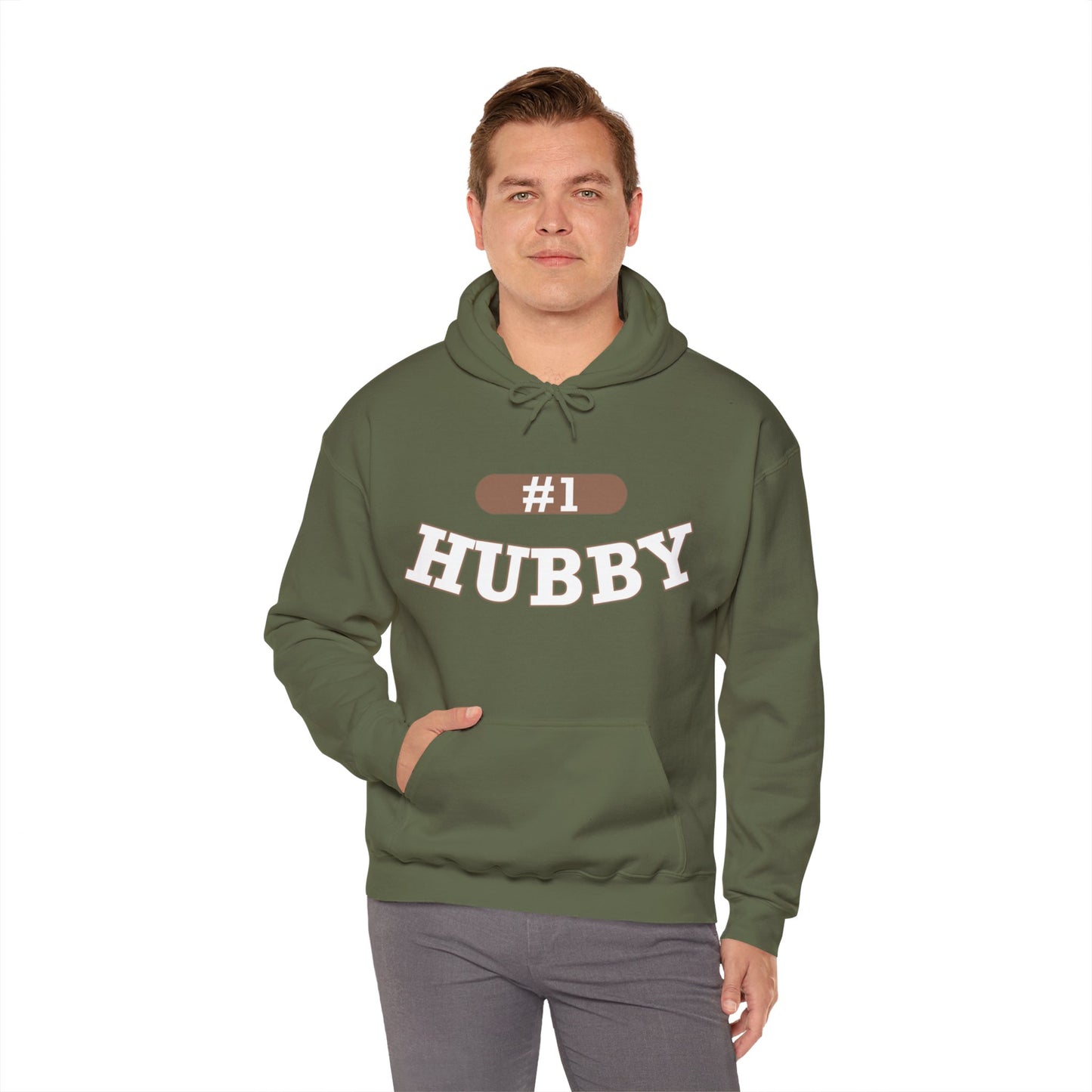 #1 Hubby - Hooded Sweatshirt