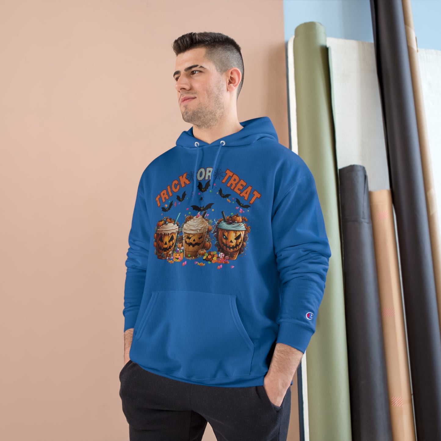 Halloween | Trick or Treat |Champion Hoodie
