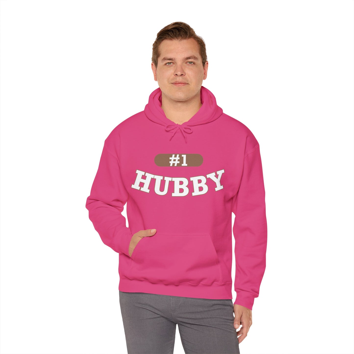 #1 Hubby - Hooded Sweatshirt