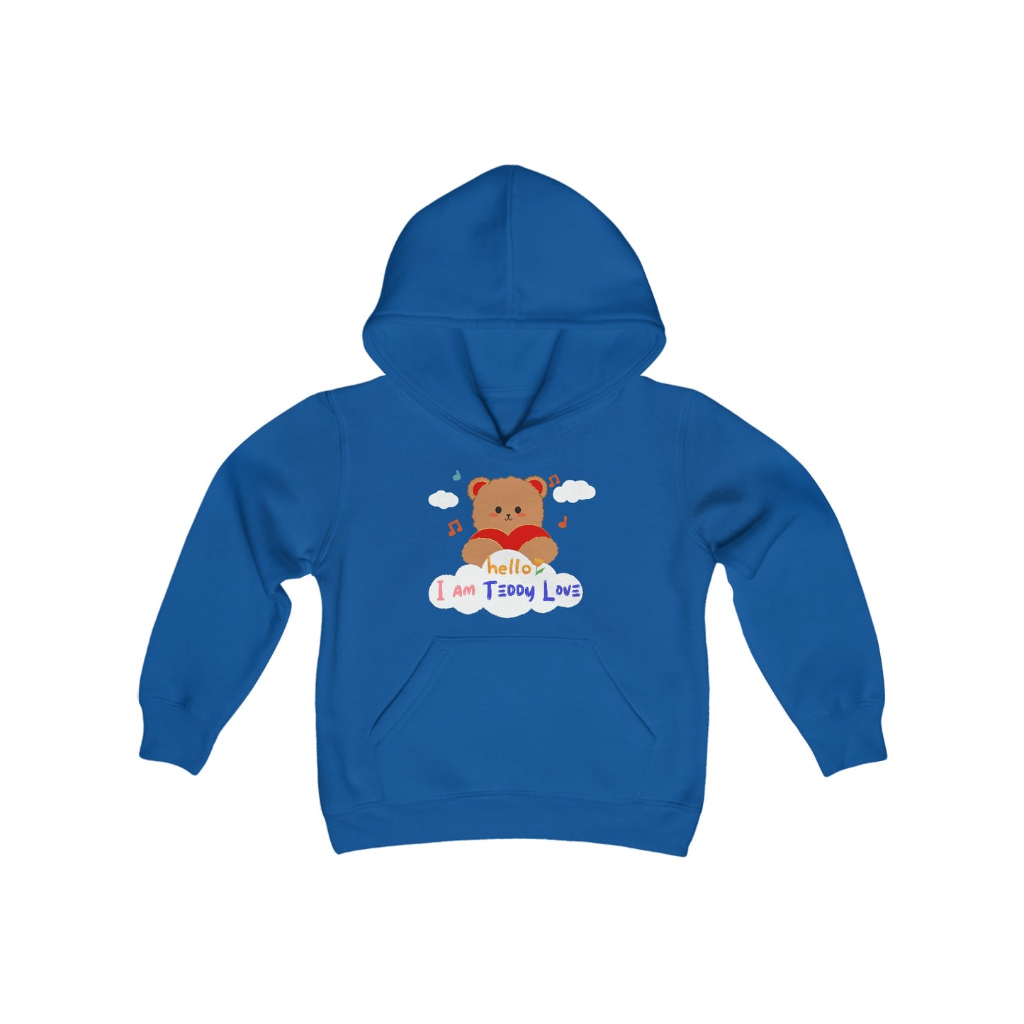 I am Teddy Love -Youth Hoodie