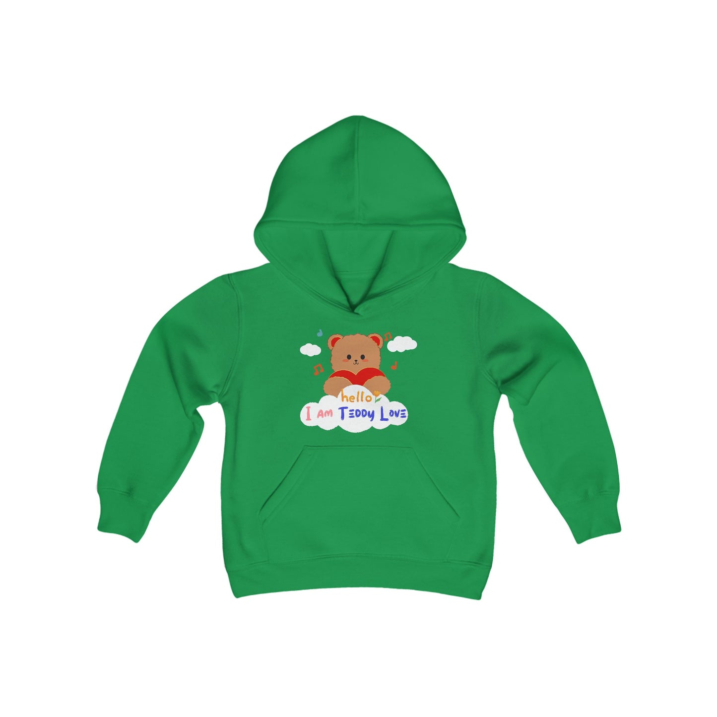 I am Teddy Love -Youth Hoodie