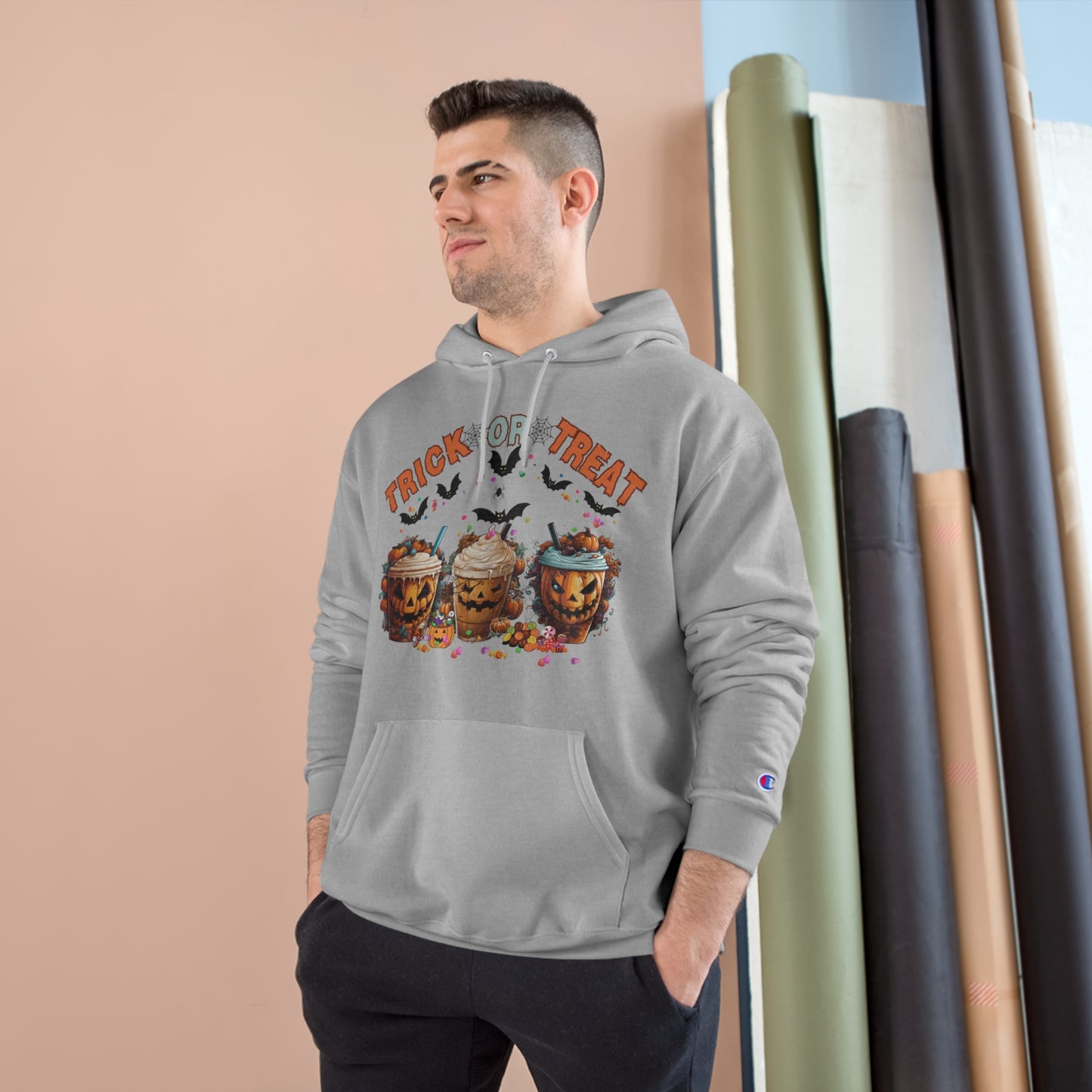 Halloween | Trick or Treat |Champion Hoodie