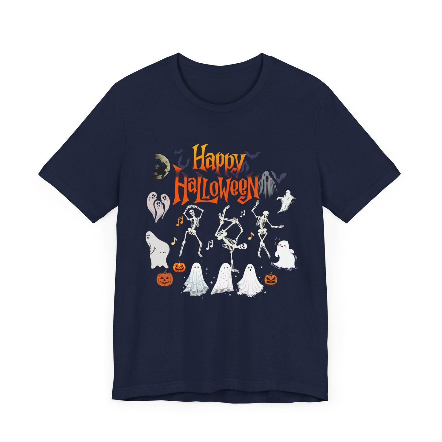 Halloween - Dancing Ghost - Unisex Tee