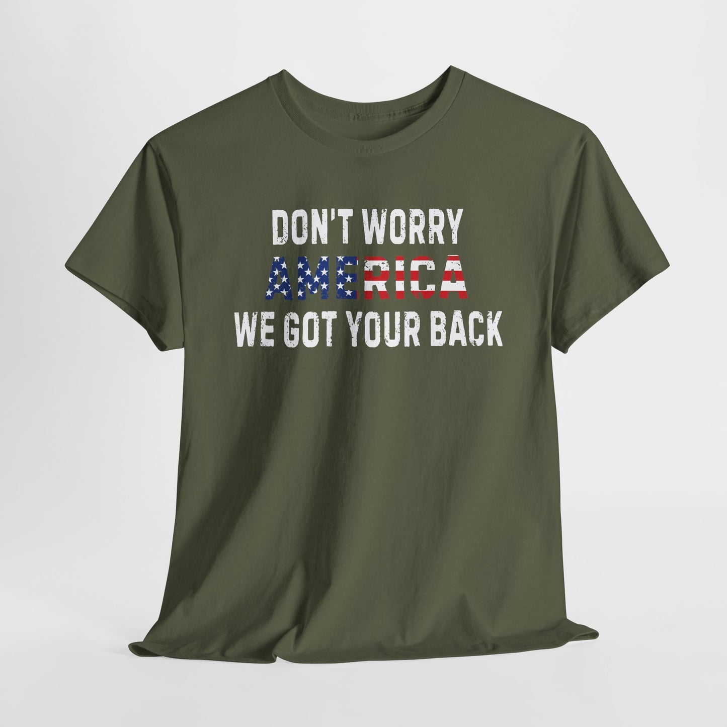 4th Of July | Don't Worry America| We Got Your Back| Dog | T-Shirt