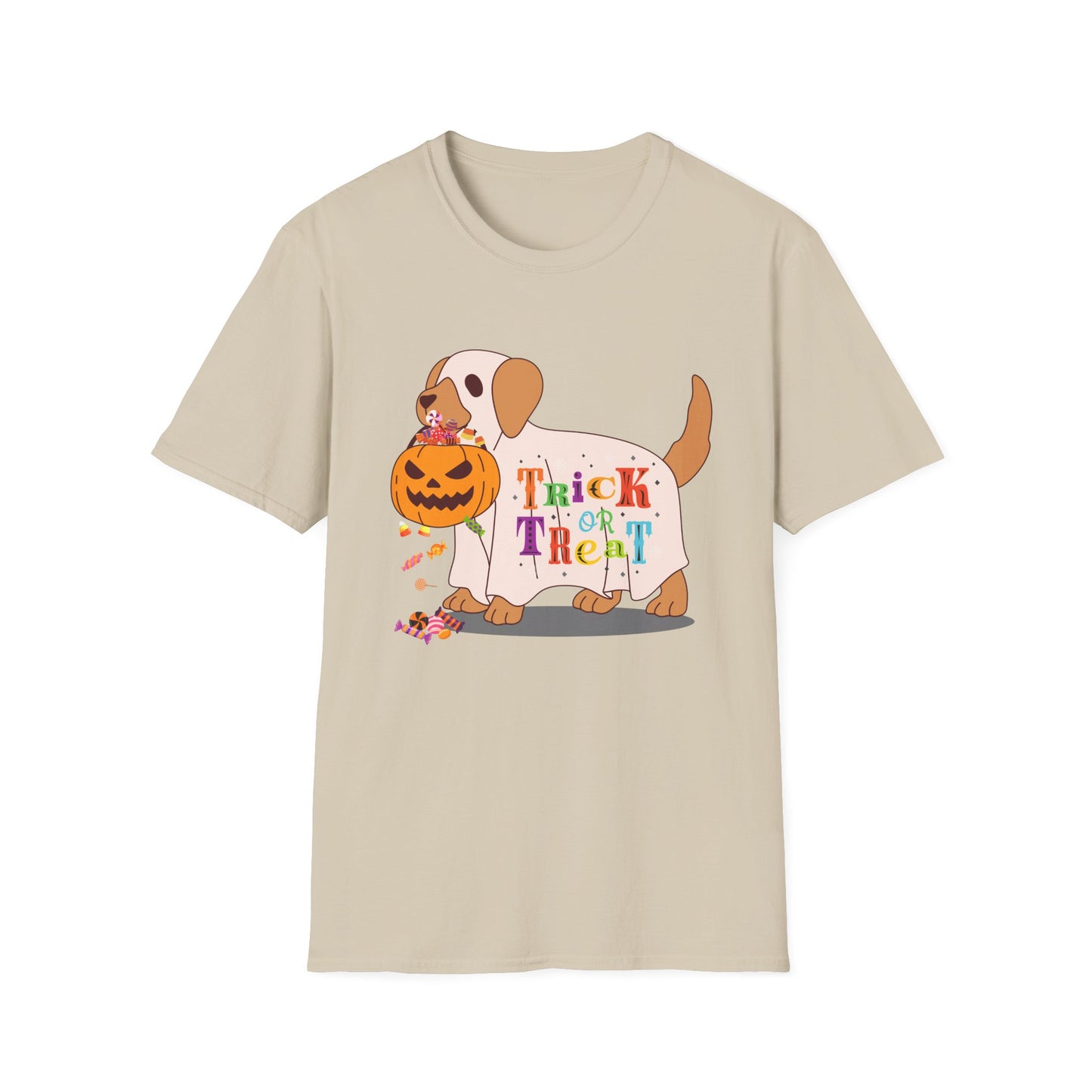 Halloween Dog Trick Or Treat - T-Shirt