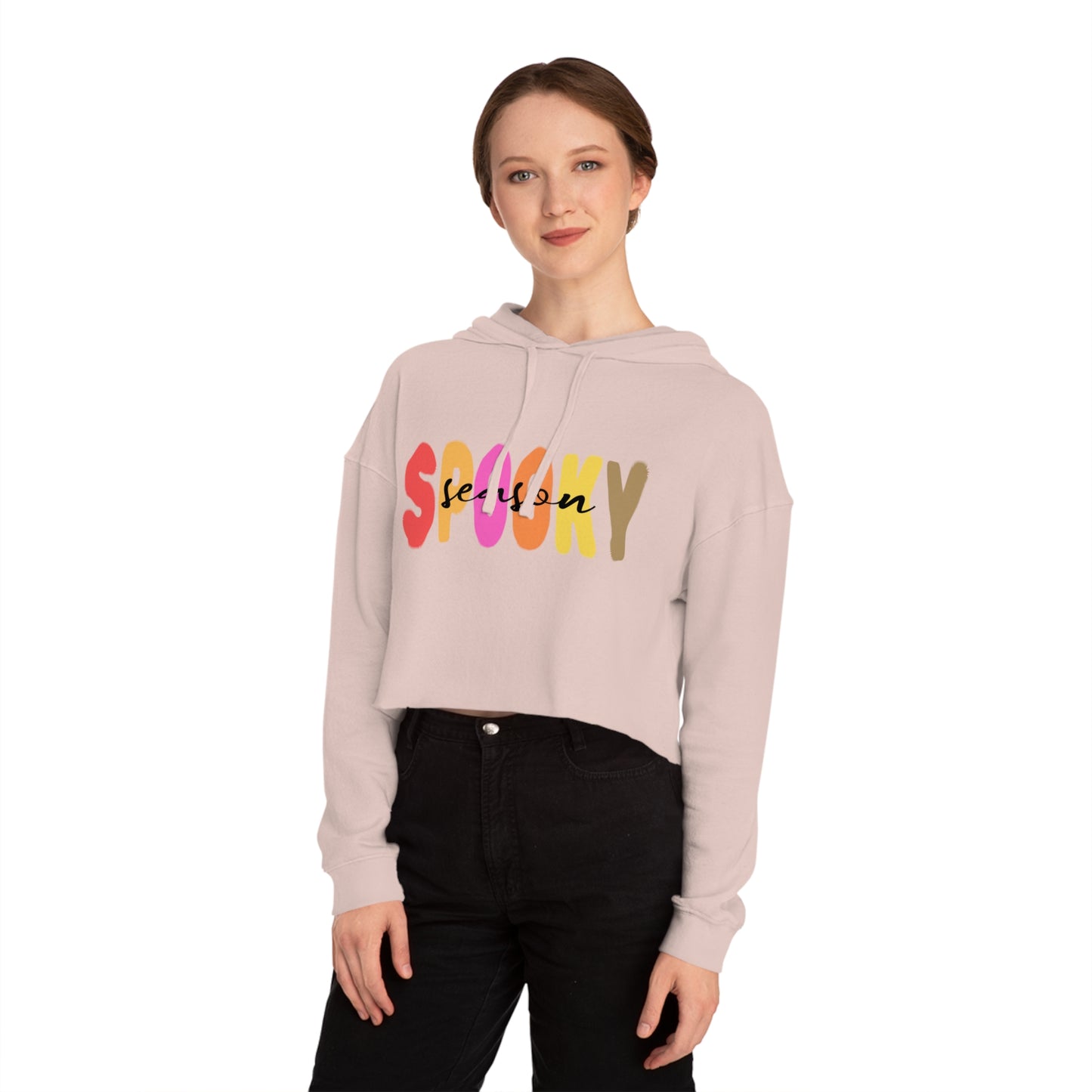 Halloween - Spooky Season - Cropped Hoodie Sweatshirt