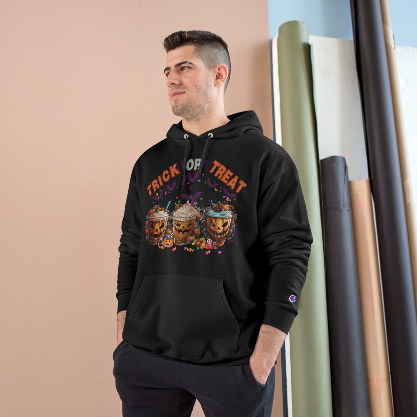 Halloween | Trick or Treat |Champion Hoodie