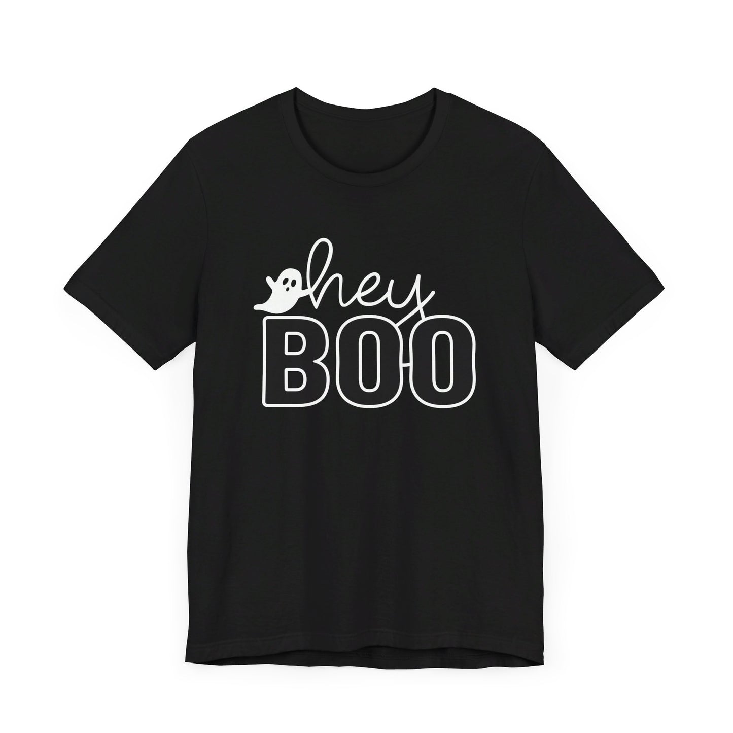 Halloween Hey Boo with Ghost Tee
