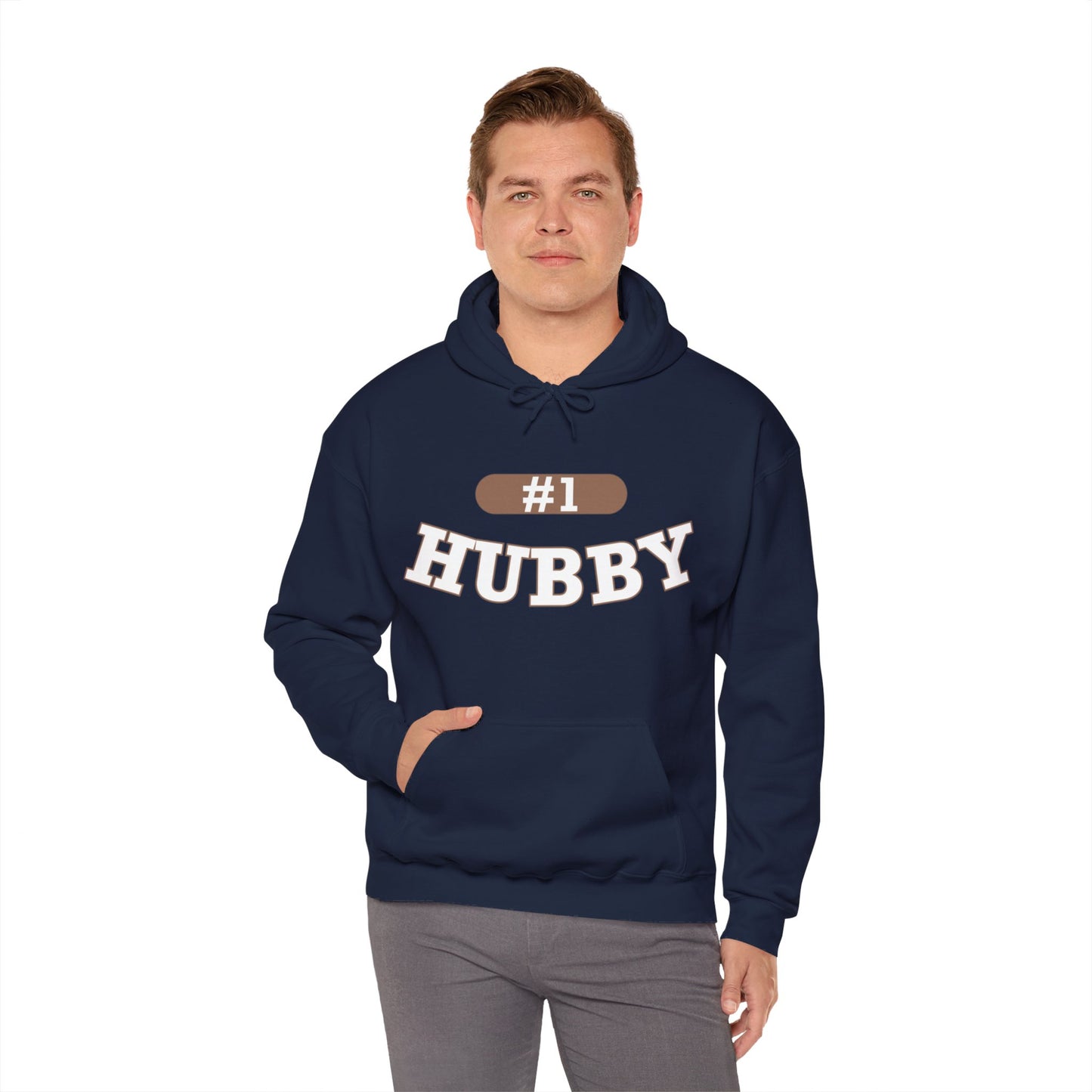 #1 Hubby - Hooded Sweatshirt