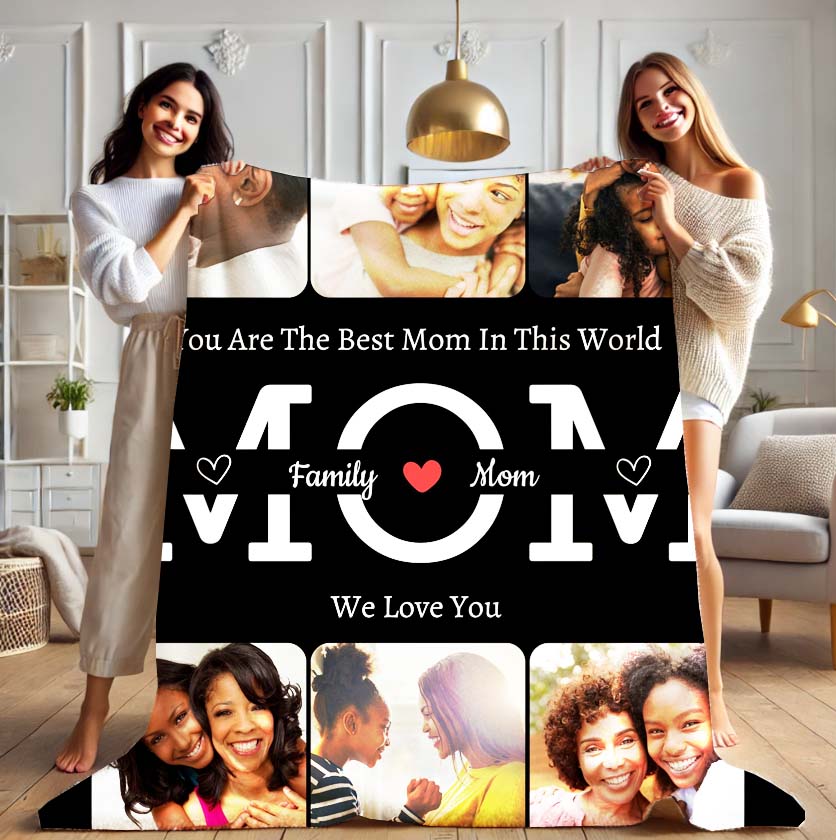 Mom's | Cozy Plush Fleece Blanket