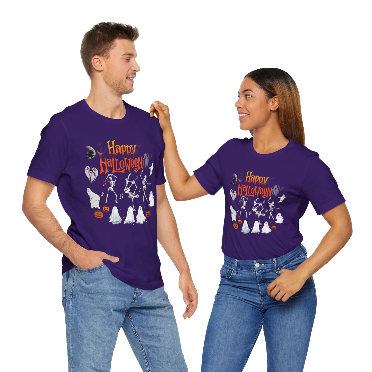 Halloween - Dancing Ghost - Unisex Tee