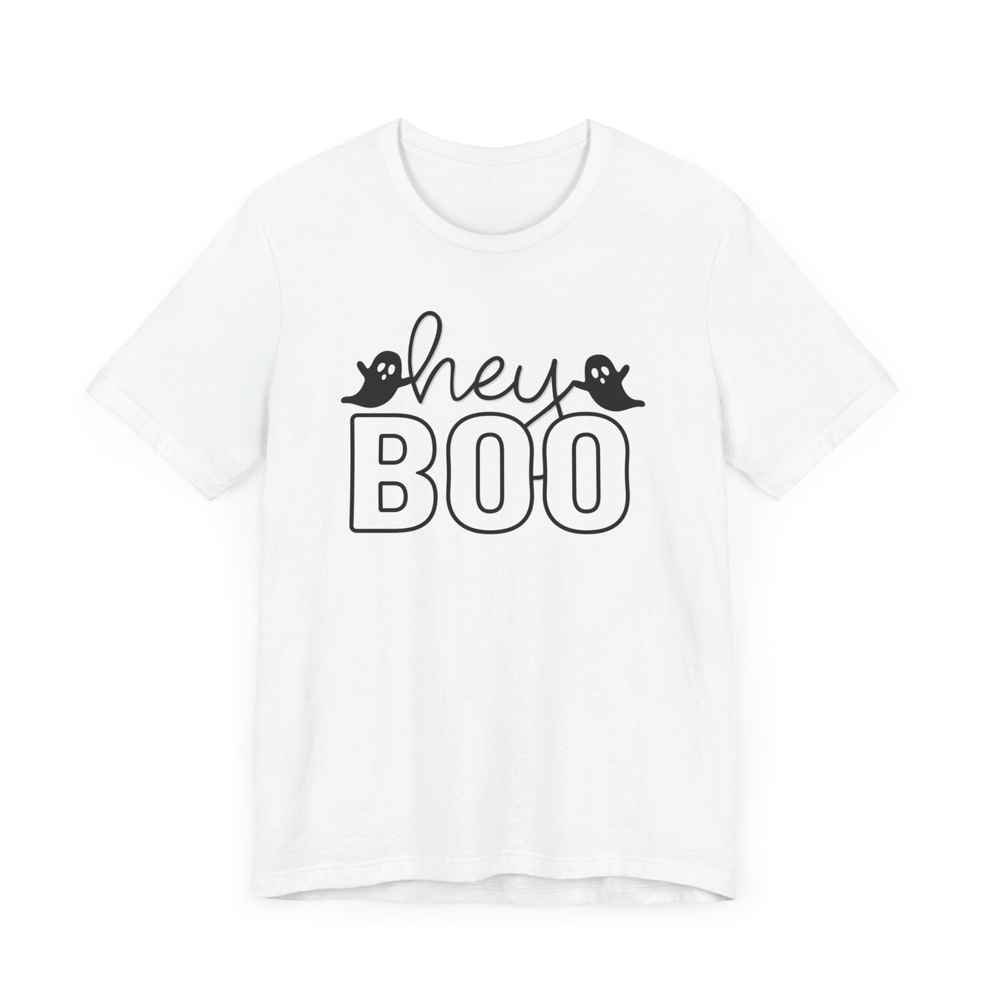 Halloween Hey Boo with Ghost Tee