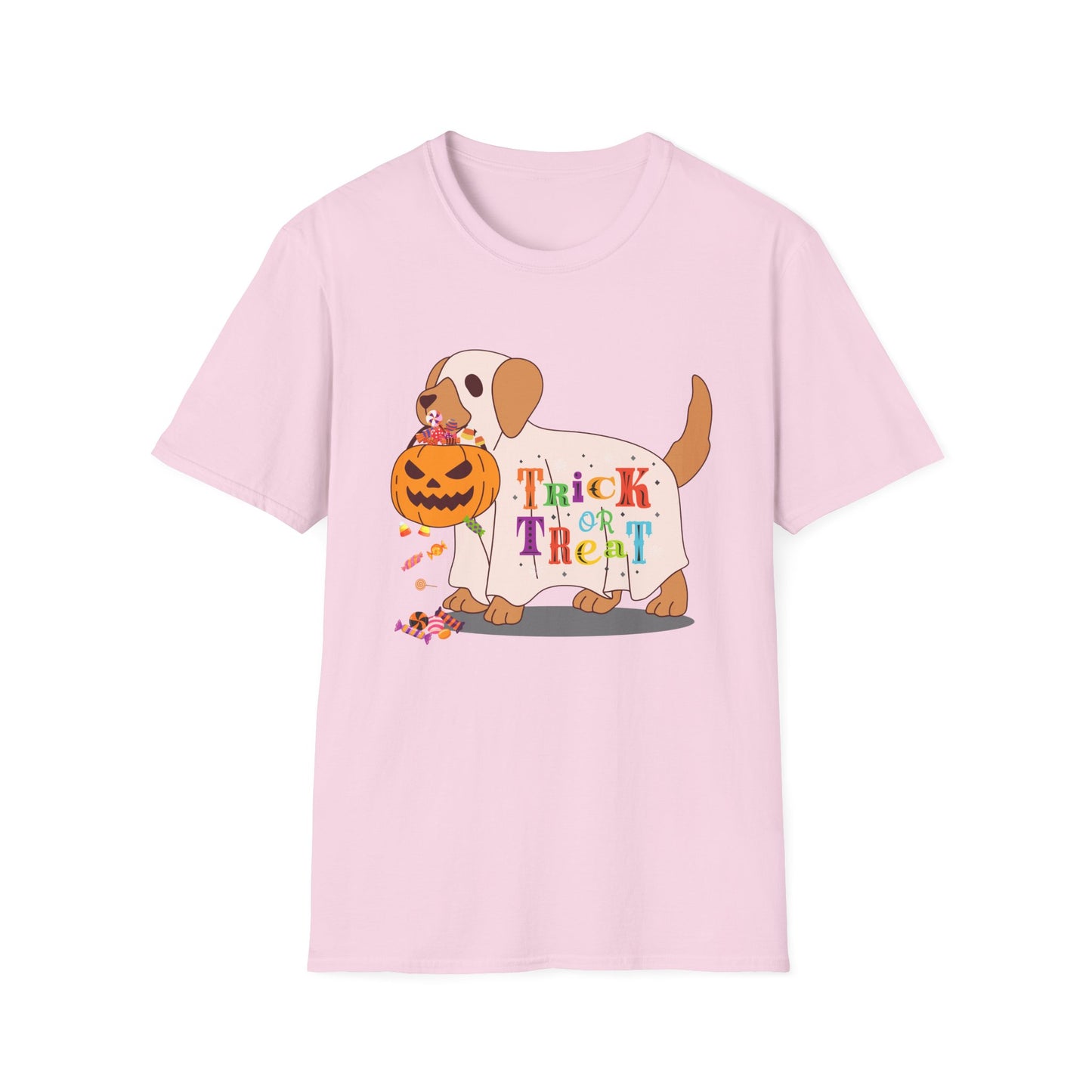 Halloween Dog Trick Or Treat - T-Shirt