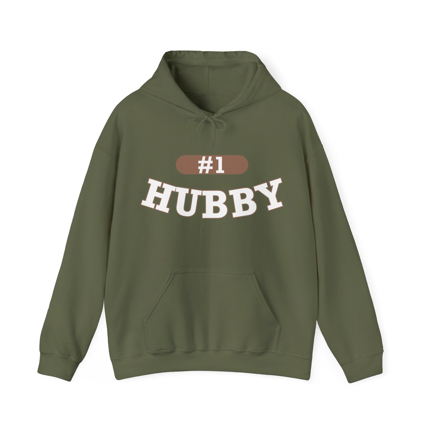 #1 Hubby - Hooded Sweatshirt