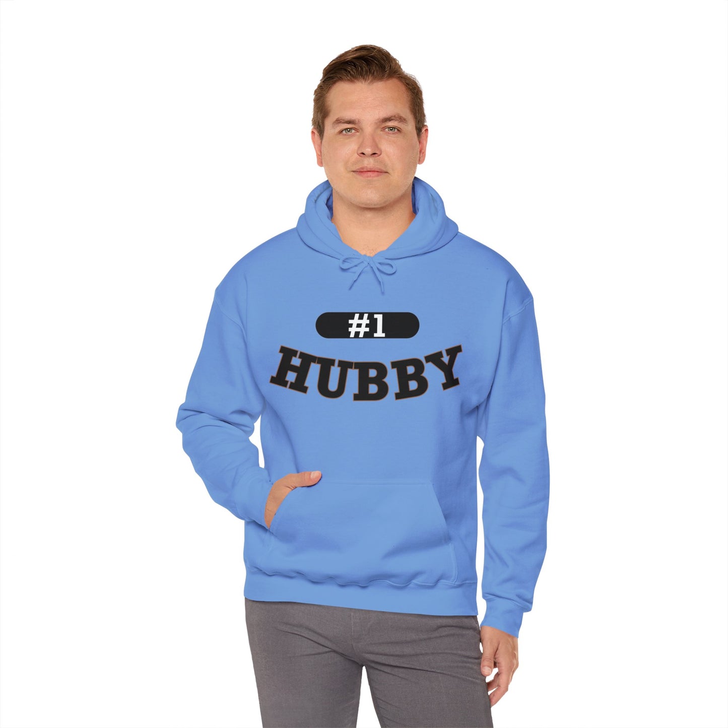 #1 Hubby - Hooded Sweatshirt