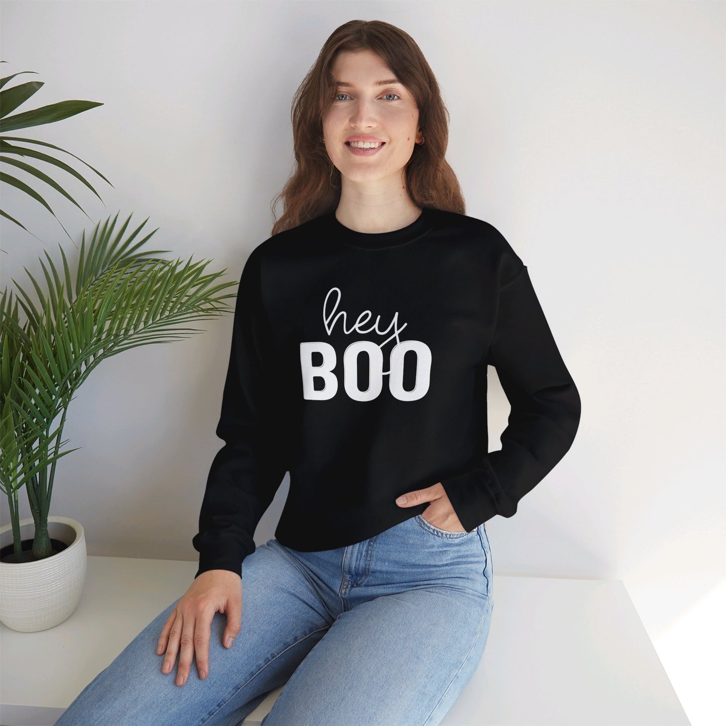 Halloween Hey Boo Sweatshirt