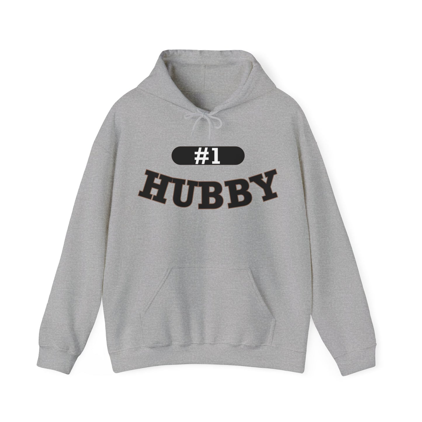 #1 Hubby - Hooded Sweatshirt