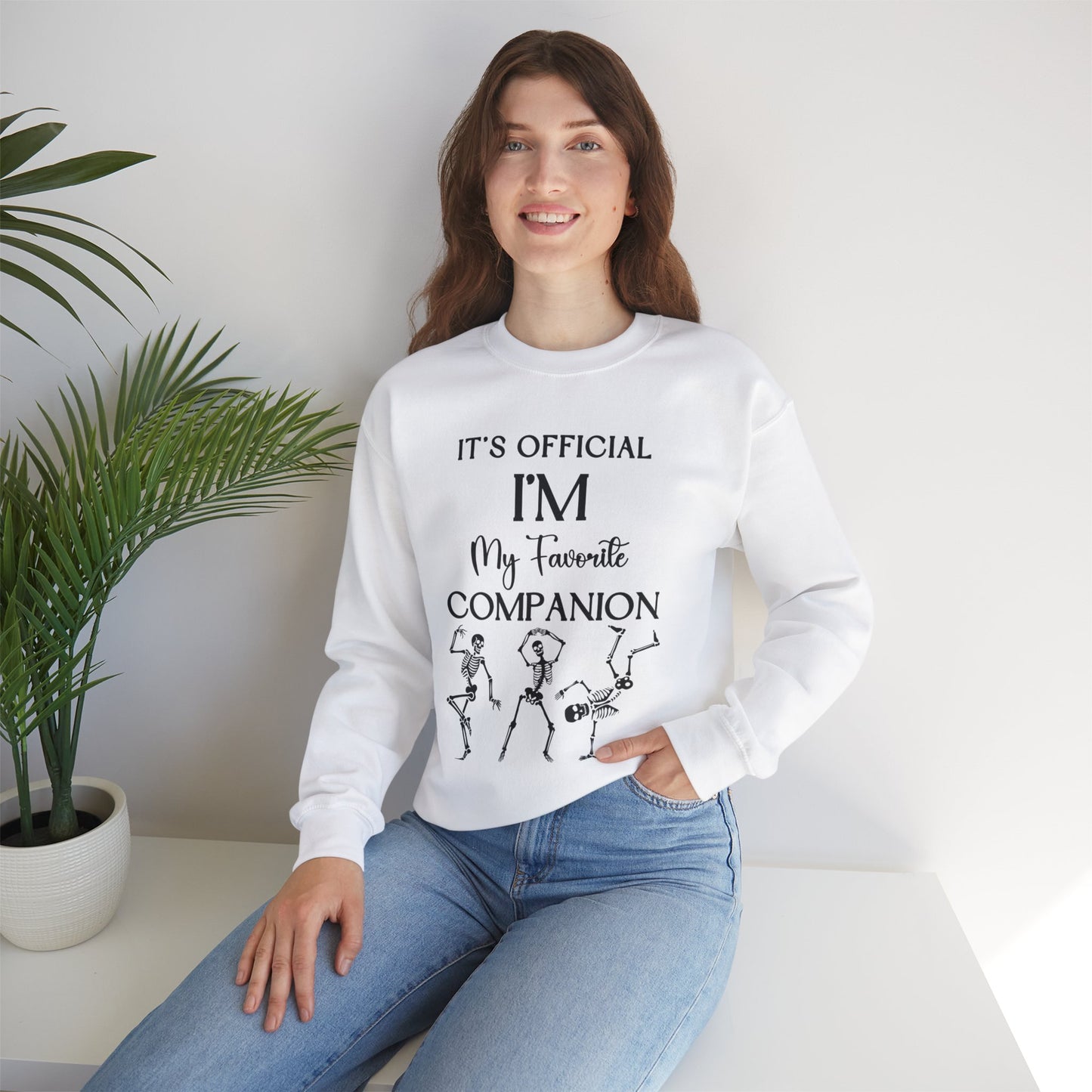 Halloween | It's Official I'm My Favorite Companion | Sweatshirt