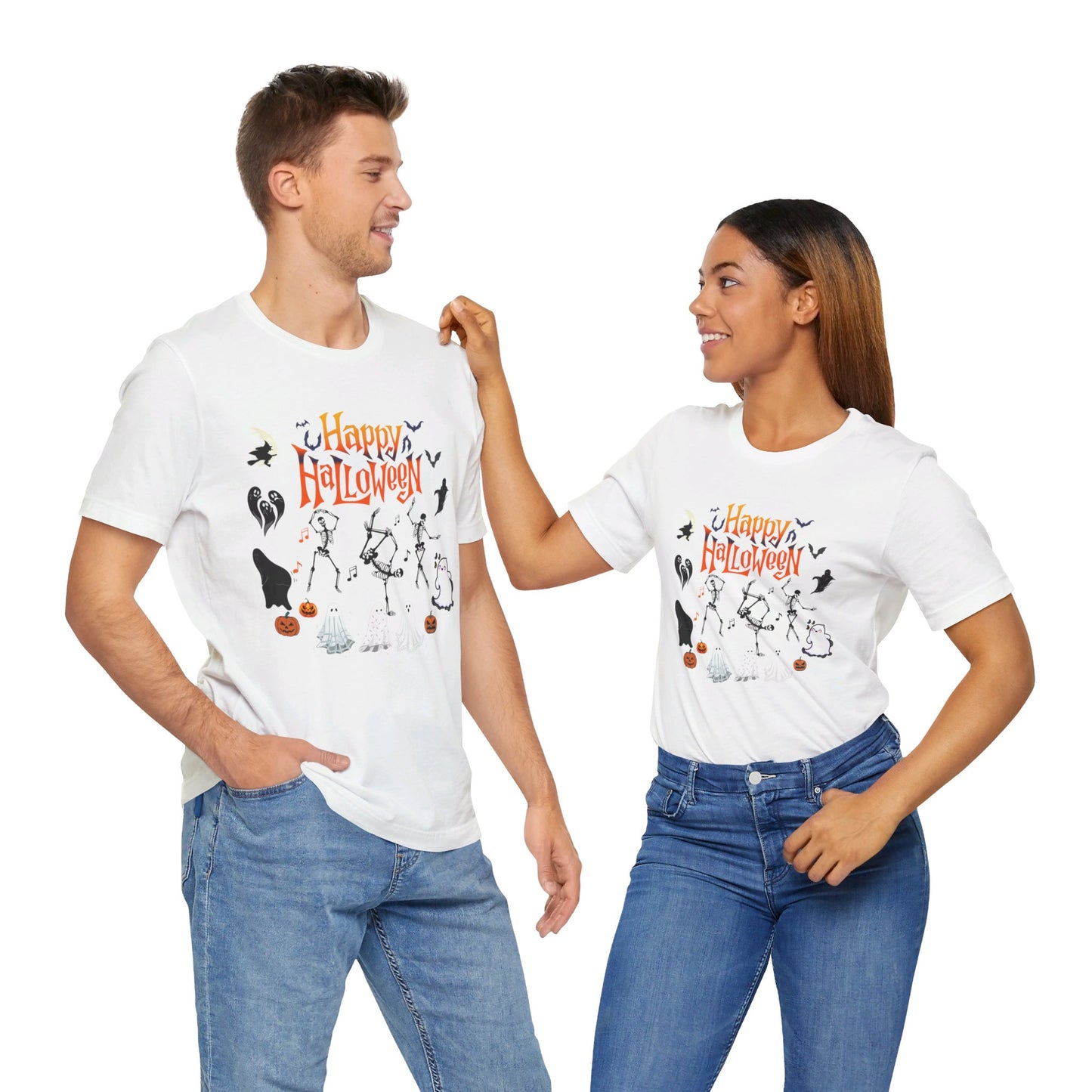 Halloween - Dancing Ghost - Unisex Tee