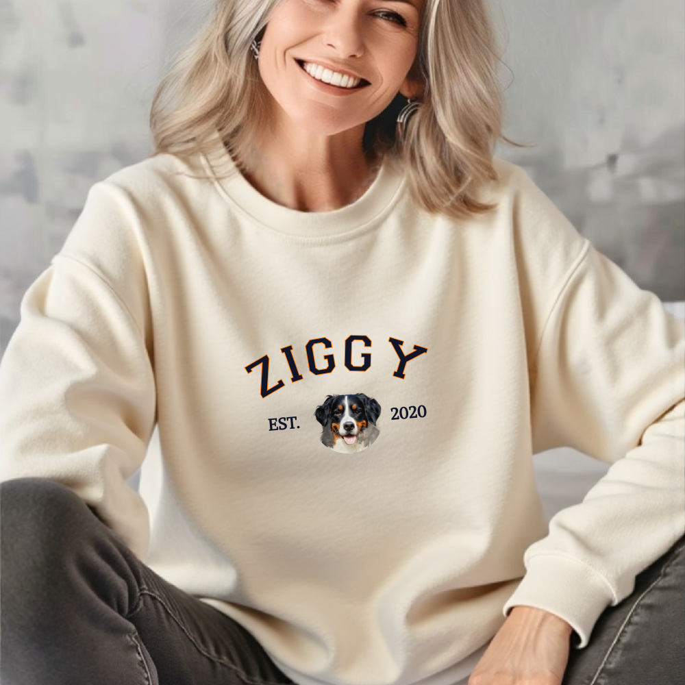Personalized Dog & Cat Mom or Dad - Sweatshirt