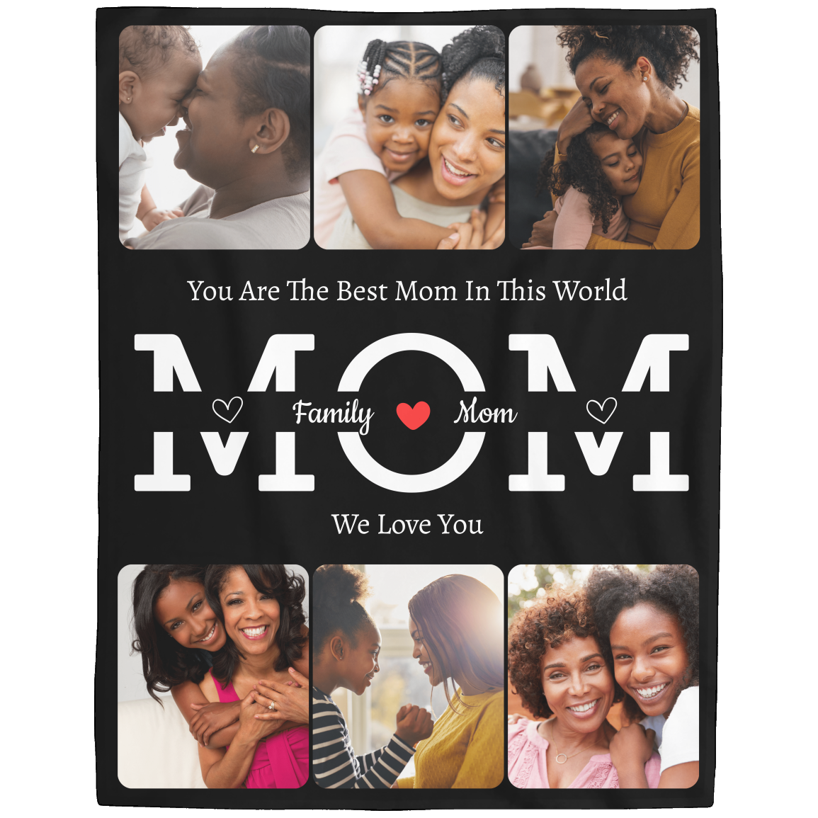 Mom's | Cozy Plush Fleece Blanket